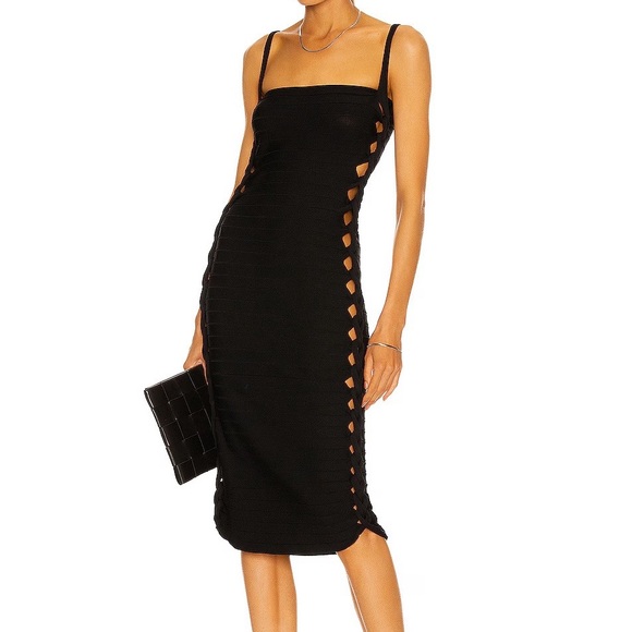 Dion Lee Mirror Braid Strap Dress - Picture 1 of 4